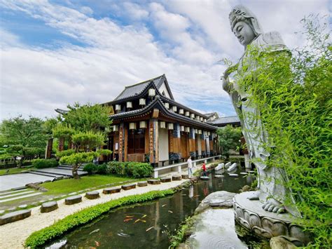 北宜佛像|【宜蘭員山景點】北后寺～唐風建築搭配日式禪風庭園，落羽松林。